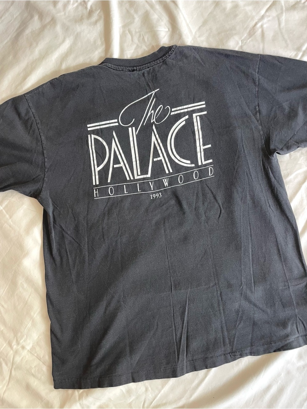 Vintage 1993 The Palace Hollywood CA Black T-Shirt XL